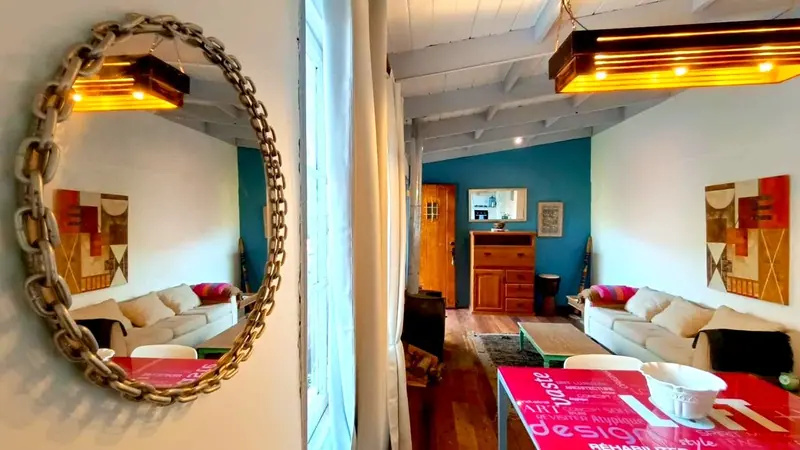 El interior del Bungalow Coupage House