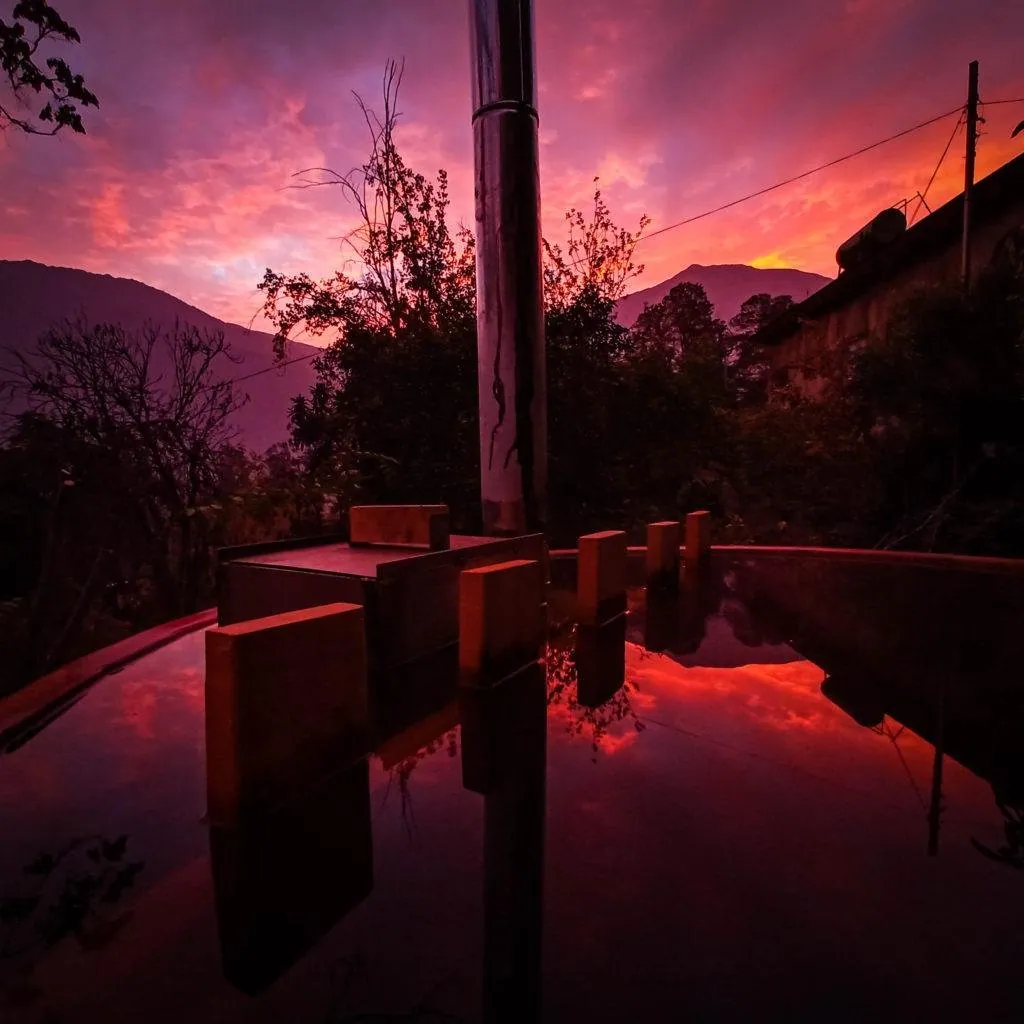 La tinaja al atardecer